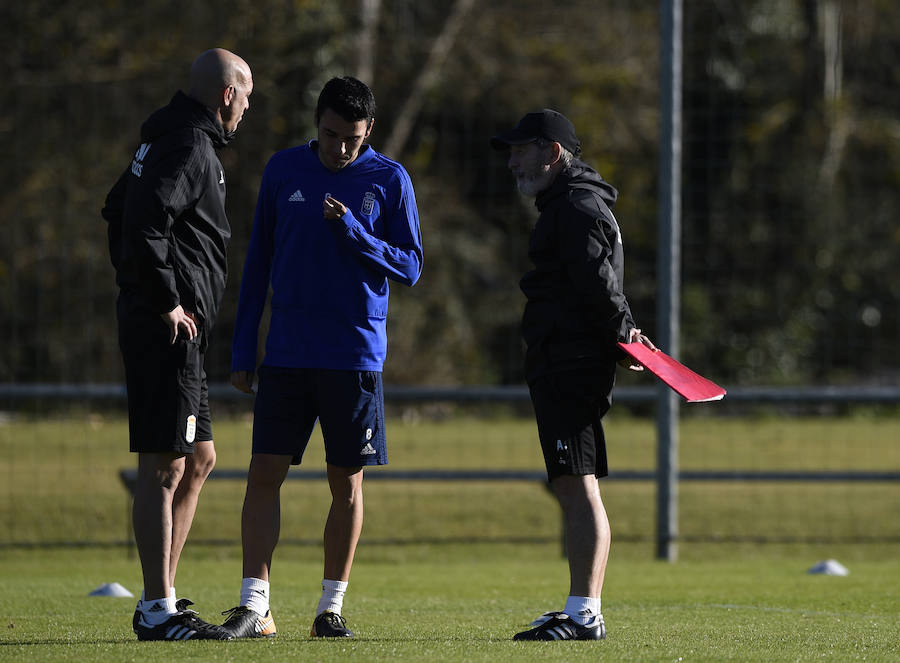 Tras el triunfo ante el Sporting, el Real Oviedo prepara su próximo partido ante el Reus