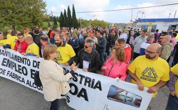 Mariví Monteserín, alcaldesa de Avilés: «No sabemos lo que quiere Alcoa»