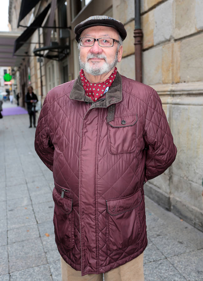 Juan Grijota. 72 años. Jubilado. Gijón. «Como padre de mujeres, todo lo que sea para protegerlas es positivo»