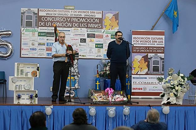 José Sánchez, durante su participación de ayer. 