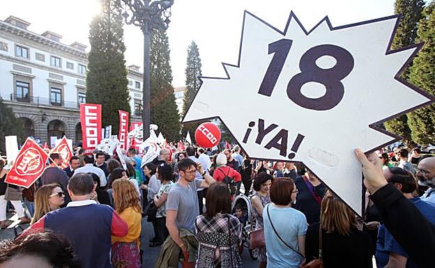 Sindicatos y Educación acuerdan la vuelta a las 18 horas lectivas en Secundaria