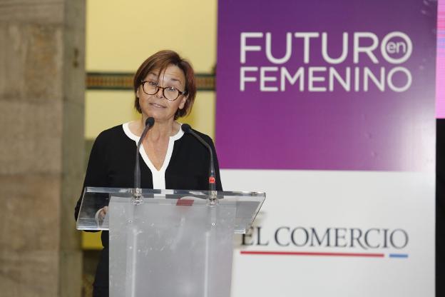 Carmen Moriyón, alcaldesa de Gijón :: JORGE PETEIRO