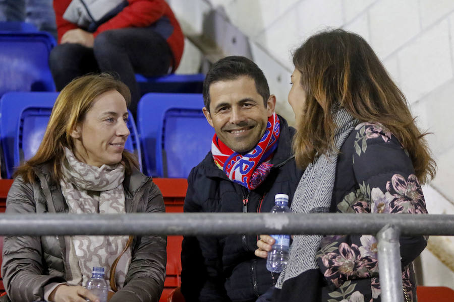 La afición rojiblanca llenó de alegría el campo del Eibar durante el encuentro de Copa del Rey