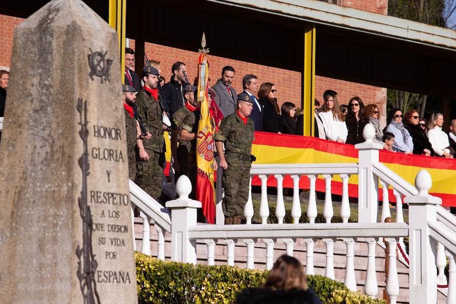 El Acuartelamiento celebra el día de la Inmaculada Concepción.