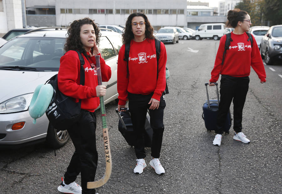 El Telecable Hockey puso rumbo a Argentina, donde este fin de semana disputará la Copa Intercontinental femenina