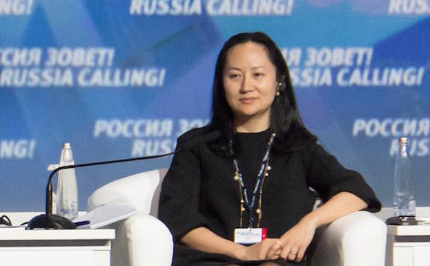 Meng Wanzhow, directora financiera Huawei.