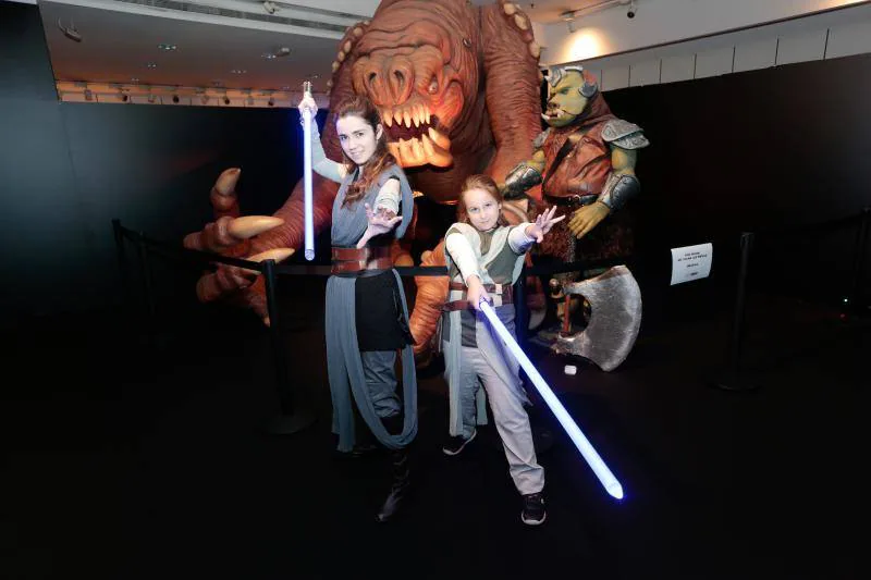 El Centro Comercial Los Fresnos, en Gijón, acoge una exposición hasta el 13 de enero en la que los visitantes podrán adentrarse en el apasionante mundo de Star Wars.