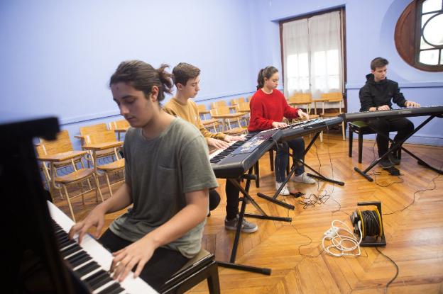 Mónica Aguado, durante el taller. 