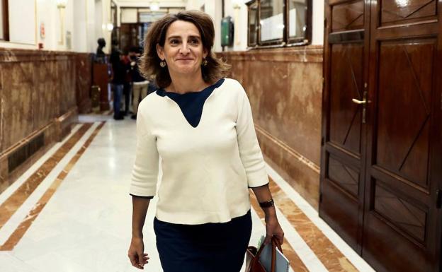 Teresa Ribera, ministra de Transición Energética.