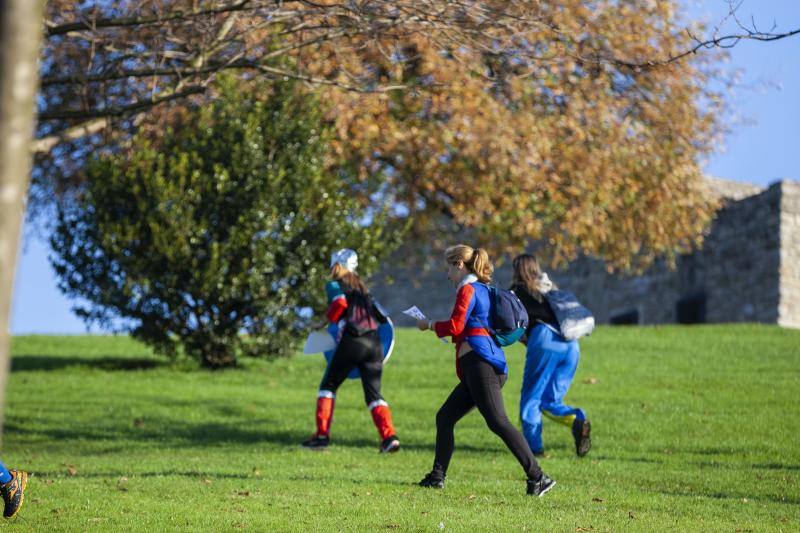 El parque de los Pericones se llenó de corredores, que se entrenaron para la última carrera del año.