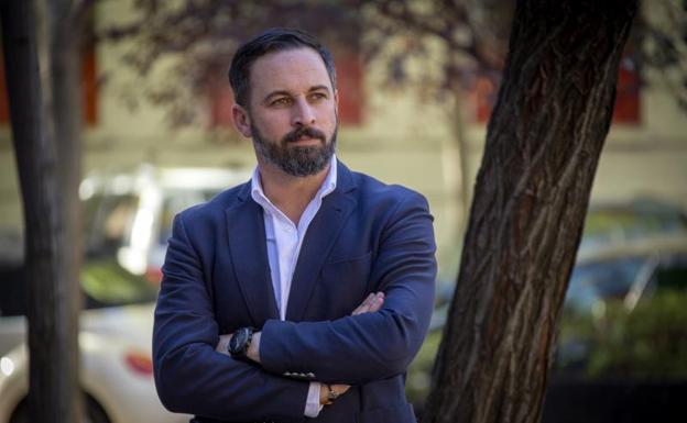 Santiago Abascal presidente de Vox. 