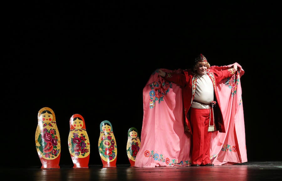 El espectáculo dejó boquiabiertos a los más pequeños