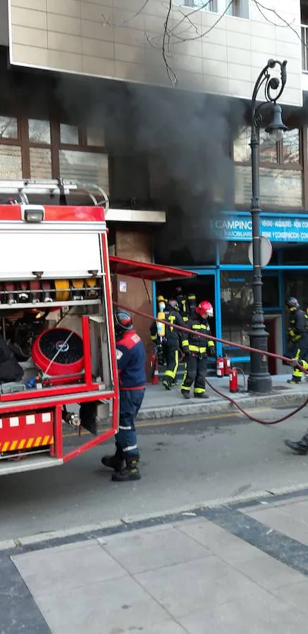 El suceso se produjo en la zona de Los Campinos y no se han producido víctimas.