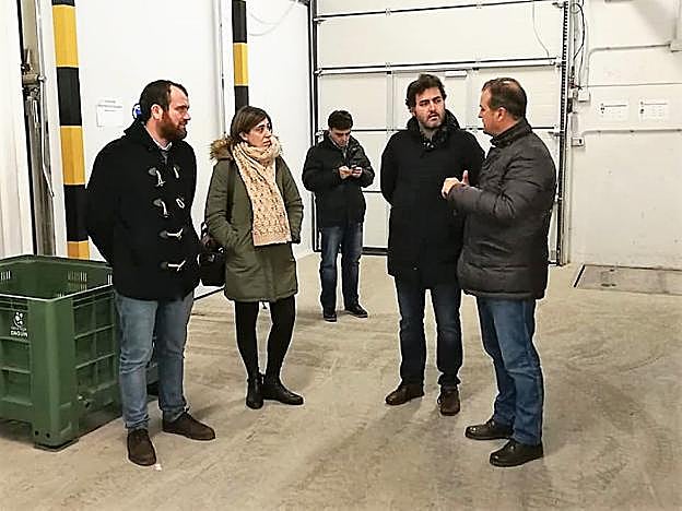 Iván Allende, Patricia Ferrero, Jonás Fernández y Manuel Cimas. 