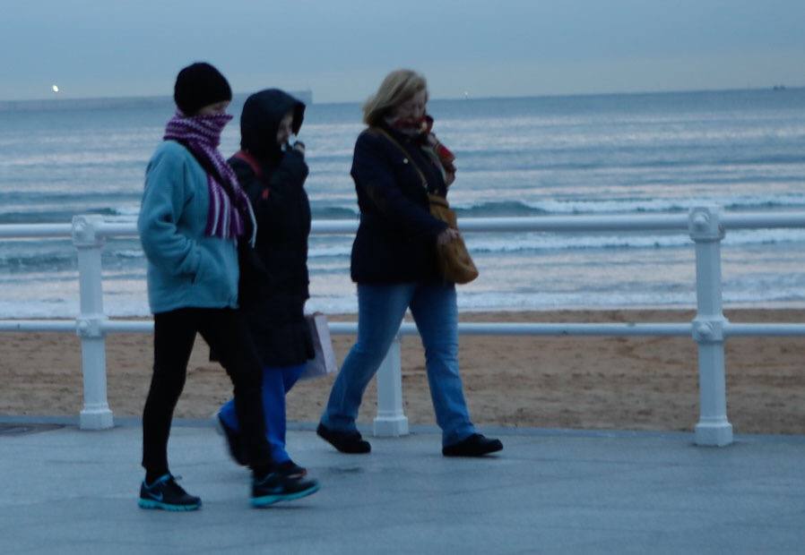 Cubierta por el manto blanco de una fuerte helada y con temperaturas de hasta seis grados bajo cero. Así ha amanecido Asturias este viernes.
