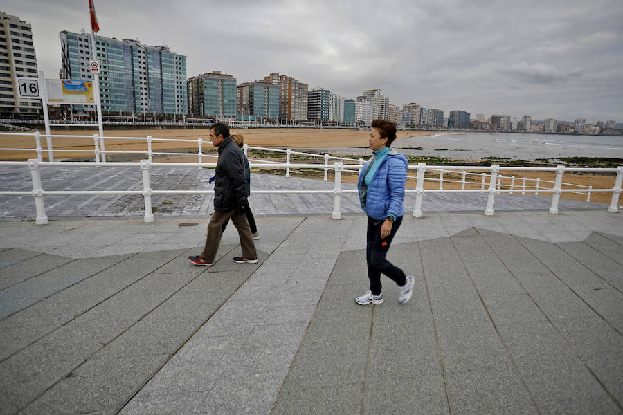 Las nubes y las bajas temperaturas protagonizan el fin de semana en la región.