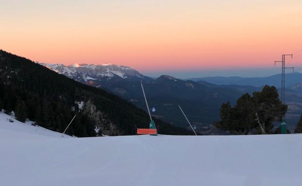 La estación de Masella, en una imagen de este miércoles