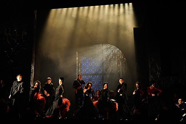 La producción que se verá en Oviedo llega desde Alemania. 