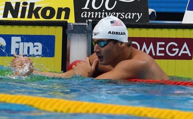 Nathan Adrian, durante una competición. 