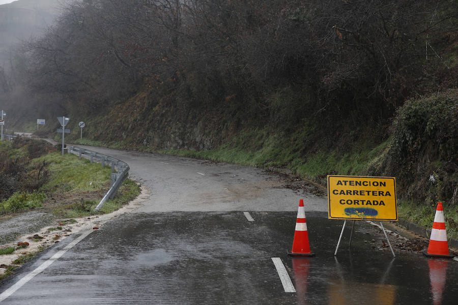 Las inundaciones por la crecida de este río, además del Caudal, causó estragos en las cuencas asturianas.