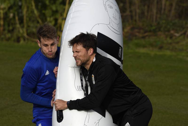 Fotos: Entrenamiento del Real Oviedo (30/01/2019)