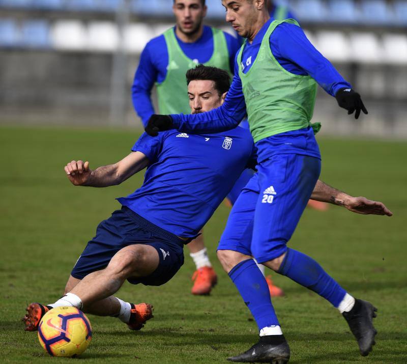 Fotos: Entrenamiento del Real Oviedo (30/01/2019)