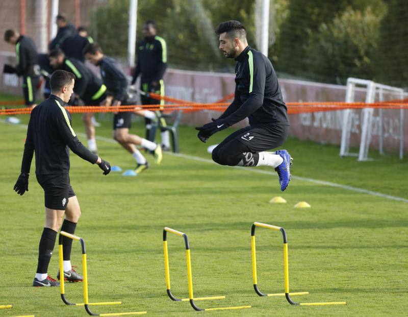 Fotos: Entrenamiento del Sporting (30/01/2019)