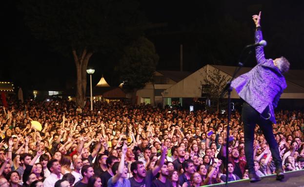 Concierto de M-Clan en una de las últimas edición de Metrópoli. 