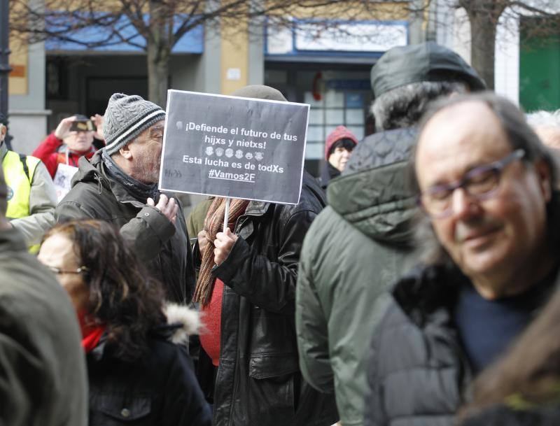 Las principales concentraciones han tenido lugar en Oviedo, Gijón y Avilés. 