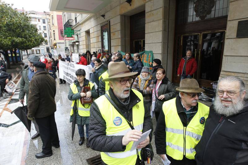 Las principales concentraciones han tenido lugar en Oviedo, Gijón y Avilés. 