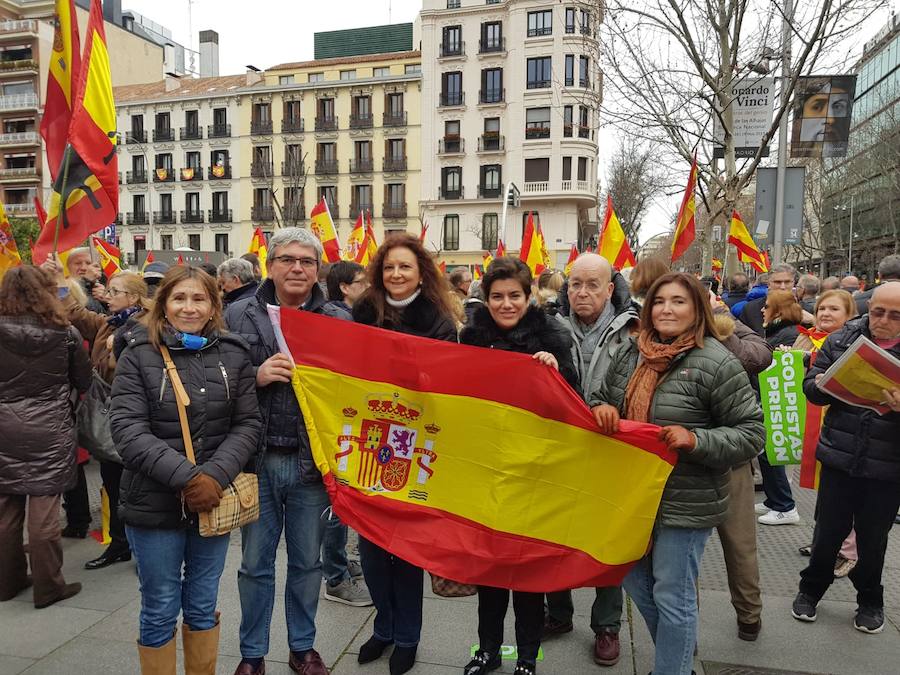 El PP pide materializar la protesta en las urnas el 26-M, Vox reclama la detención de Torra y Ciudadanos advierte al Gobierno de que esta puede ser sólo la primera movilización