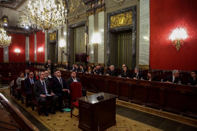 Comienza en el Tribunal Supremo el juicio por el proceso independentista en Cataluña.