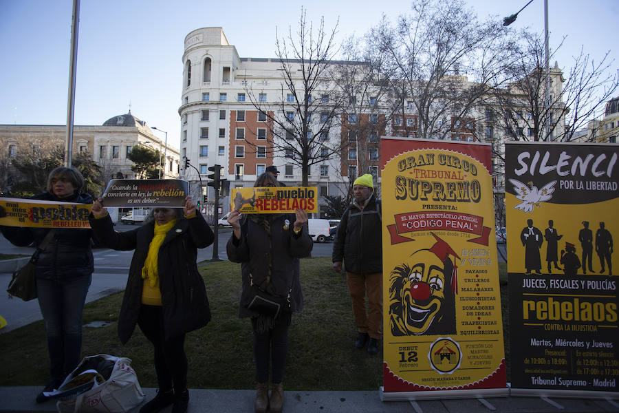 Comienza en el Tribunal Supremo el juicio por el proceso independentista en Cataluña.