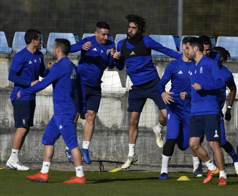 Fotos: Entrenamiento del Real Oviedo (15-02)