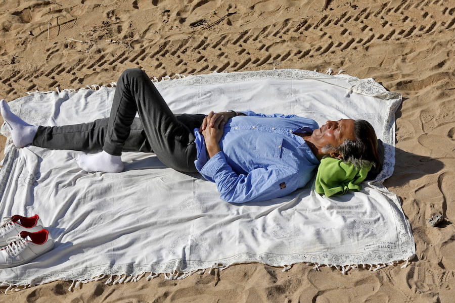 Las temperaturas estos días en El Principado hacen disfrutar de días primaverales