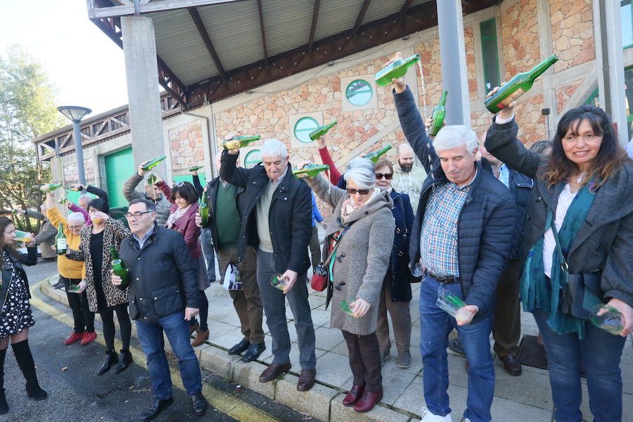 Apoyo desde toda Asturias a la candidatura de la cultura sidrera a Patrimonio de la Humanidad con las vistas puestas en marzo de 2019