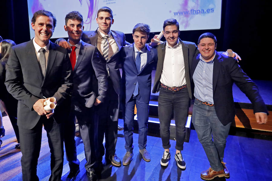 La Federación Hípica del Principado celebró en la Universidad Laboral su gala anual en la que distinguió a los mejores de 2018.