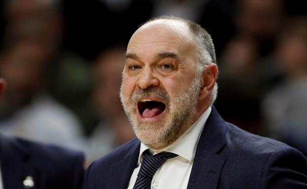 Pablo Laso, durante la final. 