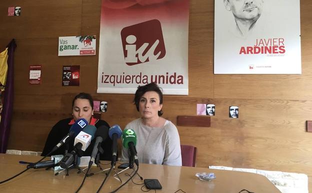 Priscila Alonso, durante la rueda de prensa de esta mañana.