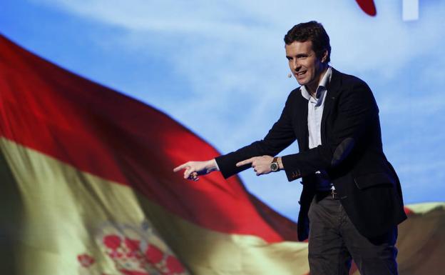 Pablo Casado, presidente del Partido Popular.