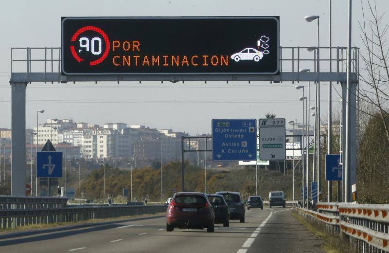 El Principado ha activado el nivel 1 por la elevada presencia de partículas en suspensión y la estabilidad meteorológica.