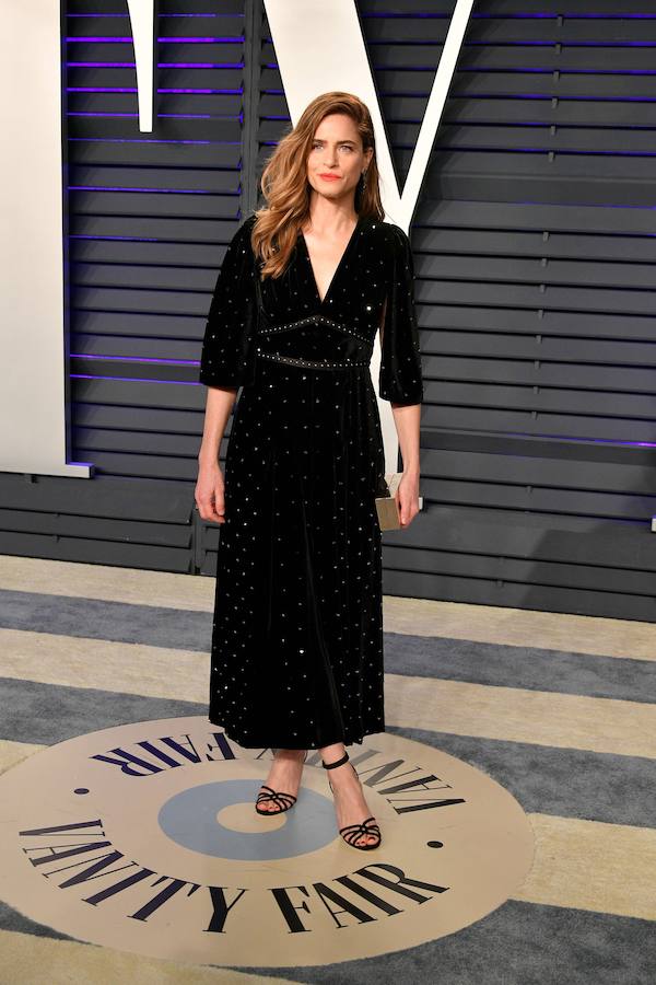 La actriz Amanda Peet en la fiesta post Oscar organizada por Vanity Fair