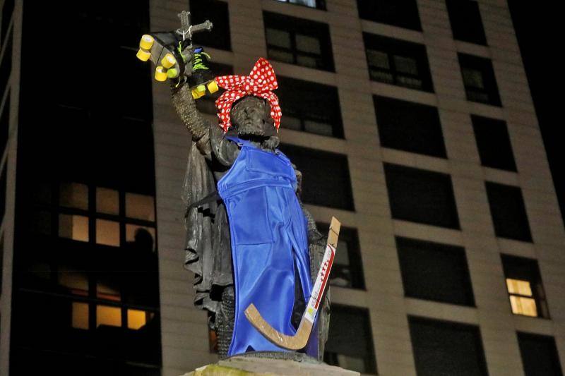 La responsabilidad recayó en esta ocasión en la compañía teatral quienes utilizaron la candidatura de la sidra a Patrimonio Cultural Inmaterial de la Humanidad como hilo conductor