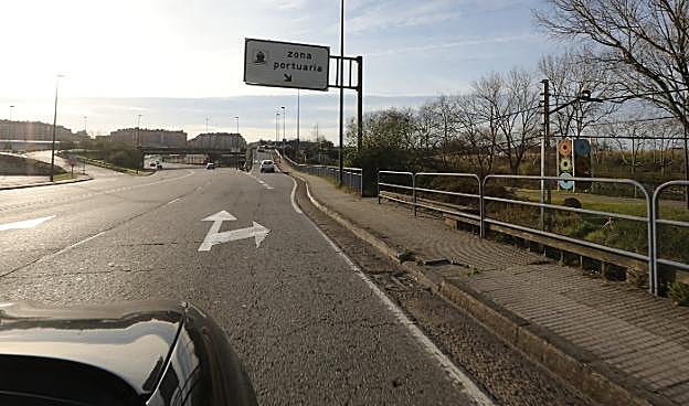 La zona en la que se produjo el accidente del patinete eléctrico.