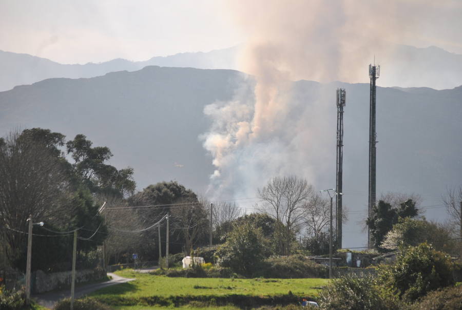 Fotos: Los incendios azotan el oriente asturiano