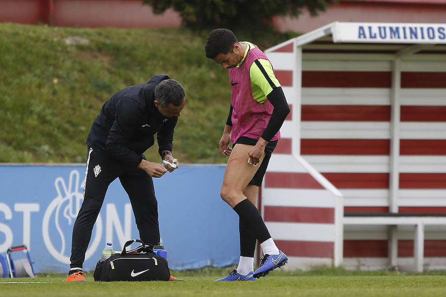 Fotos: Entrenamiento del Sporting (06-03-2019)