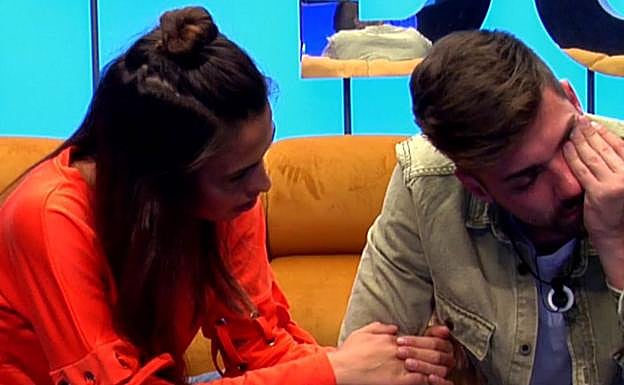 Sofía y Alejandro entraron como pareja en el concurso. 