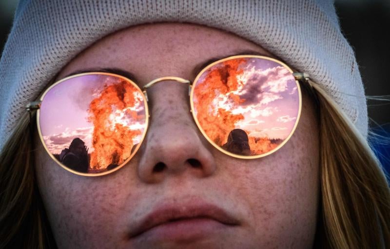 Shrovetide o Maslenitsa es una antigua ceremonia de despedida al invierno, tradicionalmente celebrada en Bielorrusia, Rusia y Ucrania e implica la quema de una gran efigie