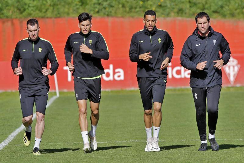 Fotos: Entrenamiento del Sporting (13/03/2019)