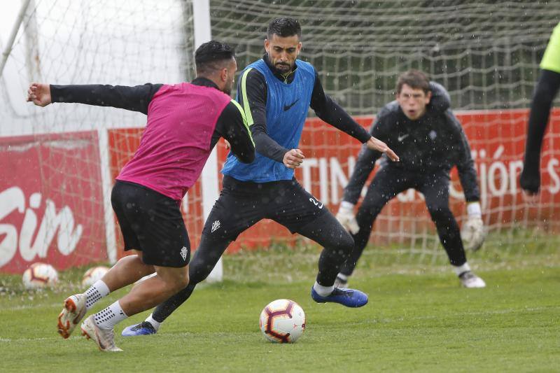 Fotos: Entrenamiento del Sporting (13/03/2019)